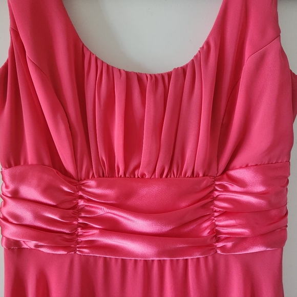 Pink Flowy Tank Dress - Picture 3 of 11